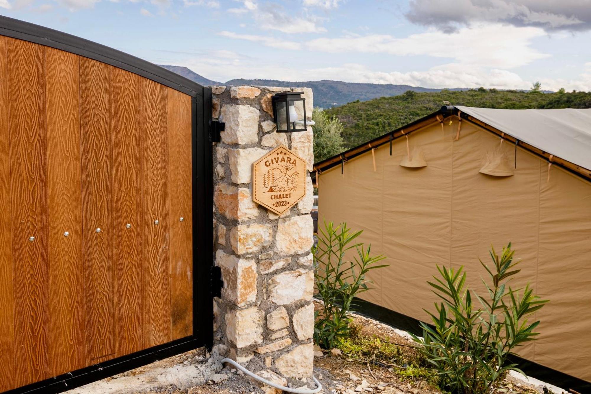 Civara - Private Glamping In Nature With Jakuzzi Роскошный шатер Tsivaras