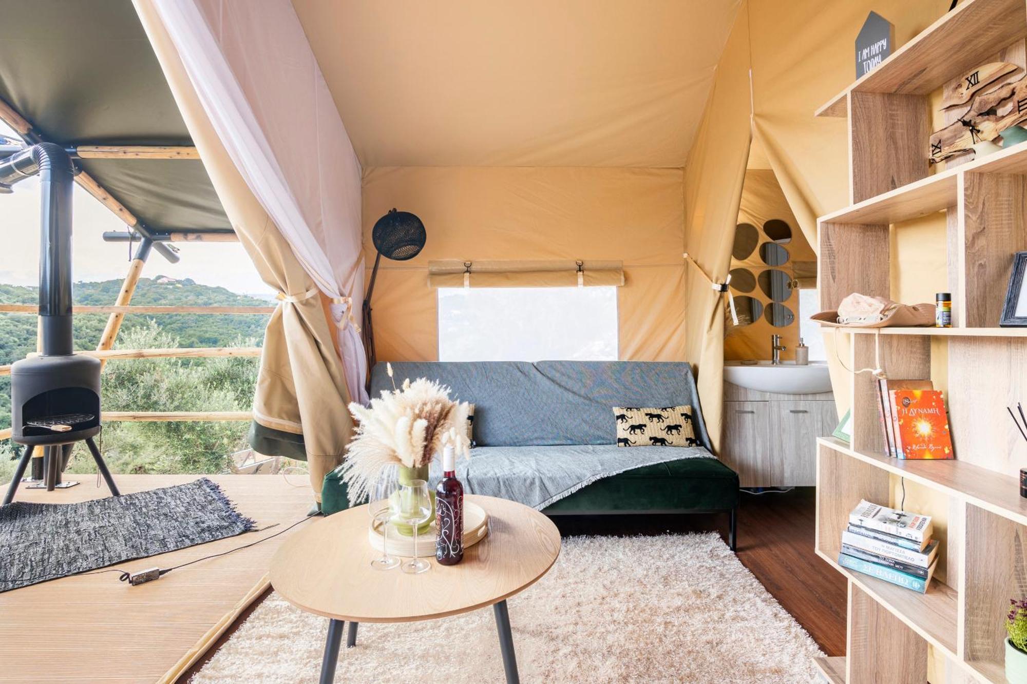 Civara - Private Glamping In Nature With Jakuzzi Luxury tent